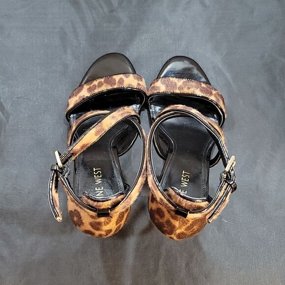 NINE WEST STRAPPY HIGH HEEL OPEN STILETTOS PUMP - Picture 6 of 16